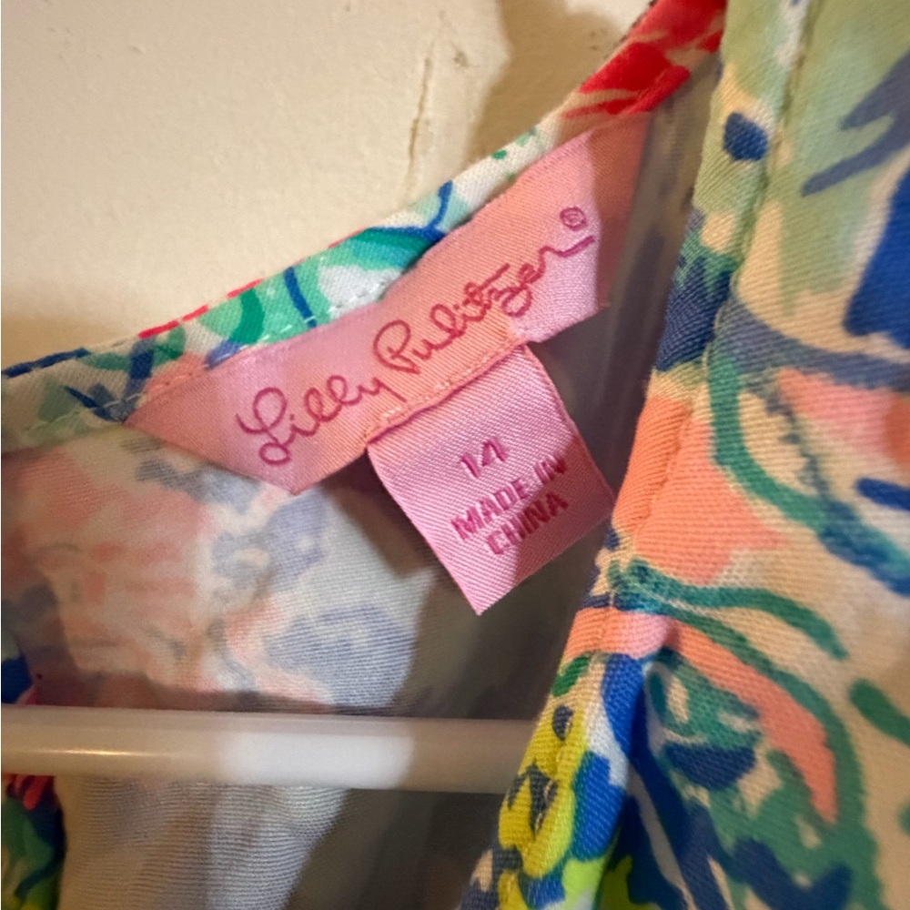 Lilly Pulitzer Multicolor Mermaid shift Dress